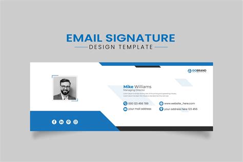 Personal Email Signature Template