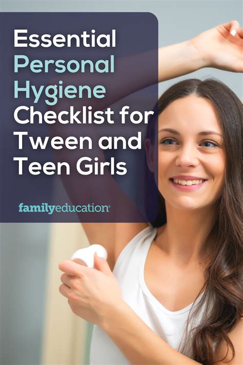 Personal Hygiene Tips and Checklist for Tween Girls