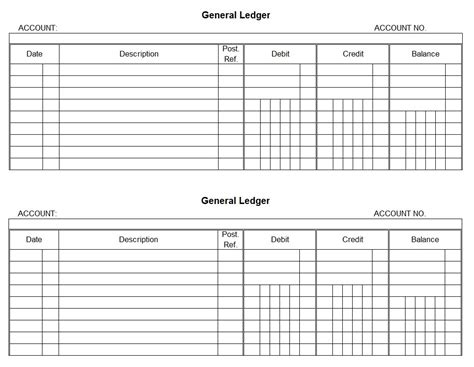 Personal Ledger Account