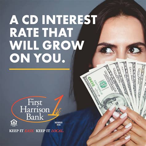 Personal Savings and CDs First Harrison Bank