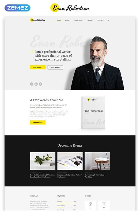 Personal Website Examples Using Html Drawwabbit