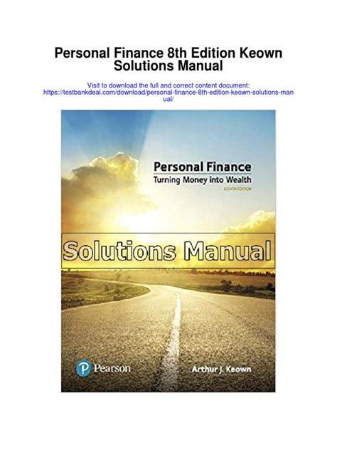 Personal finance keown chapter solution manual. - Mk4 golf 1 8t manual de taller gratis.