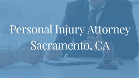 Personal injury attorney sacramento. 