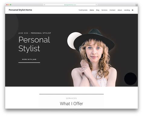 Personal website templates. Choose from thousands of free, ready-to-use templates. 