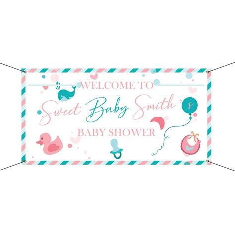 Personalized Baby Shower Banners Oriental Trading Company