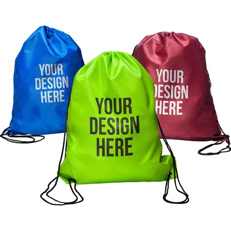 Personalized Backpacks – Custom Drawstring Backpacks and Cinch Bags