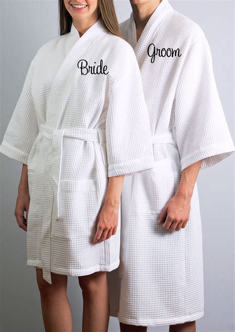 Personalized Bride and Groom Robes - Etsy