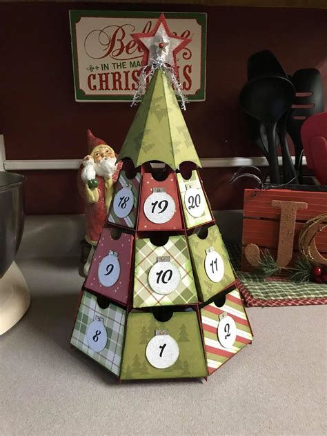 Personalized Christmas Tree Advent Calendar
