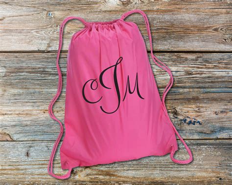 Personalized Drawstring Bags - Etsy