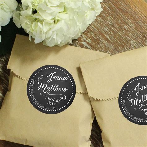 Personalized Stickers For Gift Bags
