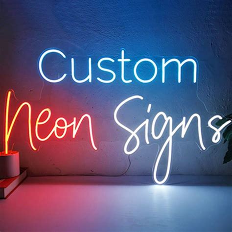 Personalized Wedding Signs in LED Flex - Custom Neon