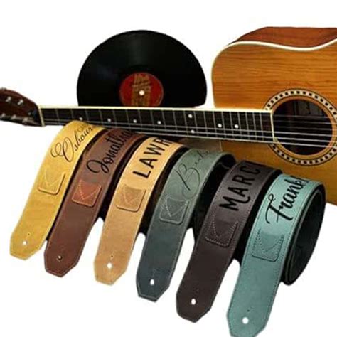 Personalized guitar strap with name.  Package include:1*Custom guitar strap,2...
