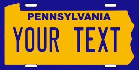 Personalized license plate pa. FACT SHEET. Registration Plate Re-Issuance. A registration plate is deemed illegible when one or more numbers or letters cannot be recognized from 50 feet or if the registration plate shows any blistering, peeling, discoloration or loss of reflectivity. When a registration plate becomes illegible, PennDOT has two main ways of getting them replaced. 