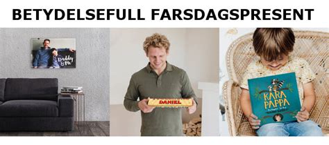 Personlig fars dag present