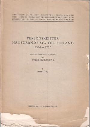 Personskrifter hänförande sig till finland 1562 1713. - By scott null kayak fishing the ultimate guide 2nd edition.