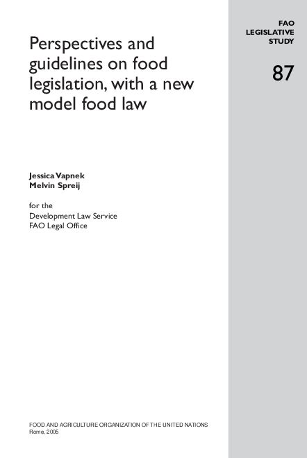 Perspectives and guidelines on food legislation by jessica vapnek. - Electrolux 8kg front load washing machine ewf10831 manual.