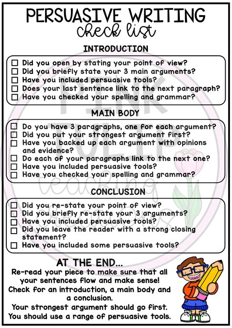 Persuasive writing marking guide for kids. - The ice storm by rick moody.