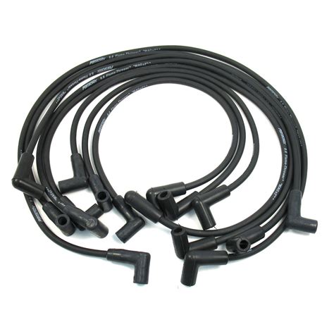 Pertronix 8mm Black 8 Cylinder GM HEI Custom Fit Spark Plug Wires