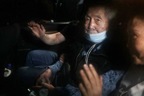 Peru’s ex-President Alberto Fujimori is released from prison on humanitarian grounds despite regional court’s opposition