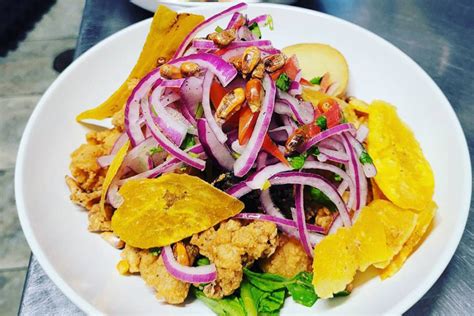 2. Inca Chicken. Get ready for a chicken fiesta at Inca Chicken! This delicious spot offers succulent BBQ chicken with a perfectly crispy exterior that will have your mouth watering. The fried rice is super tasty too, fresh and bursting with flavor. 📍 3801 E Lombard St, Baltimore, MD 21224. 3.. 