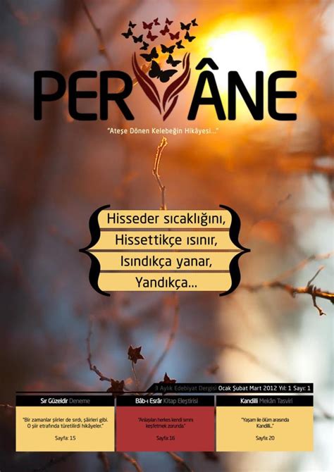 Pervâne Dergisi.