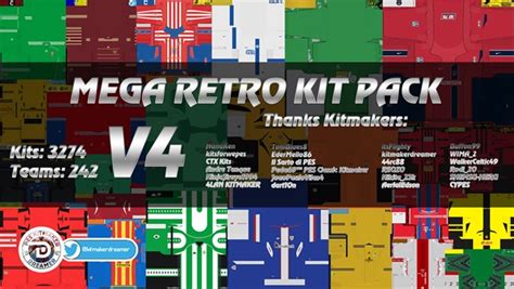 Pes 2021 retro kits.  Learn more Mega Retro Kit Pack, consisting of mor...