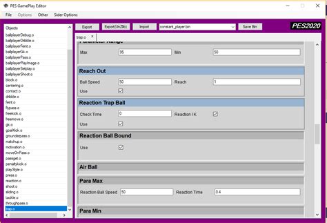 Pes gameplay editor.  Loads of fixes as well.  PES 2019 is also the fir...