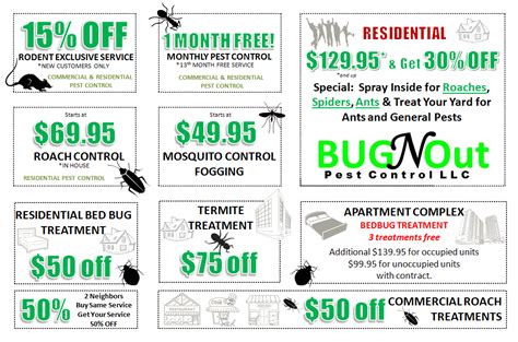 Pest Control Coupons & Special Offers Brooks Pest Control