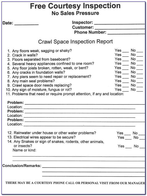 Pest Control Inspection Report Format Template 1 Resume Examples 