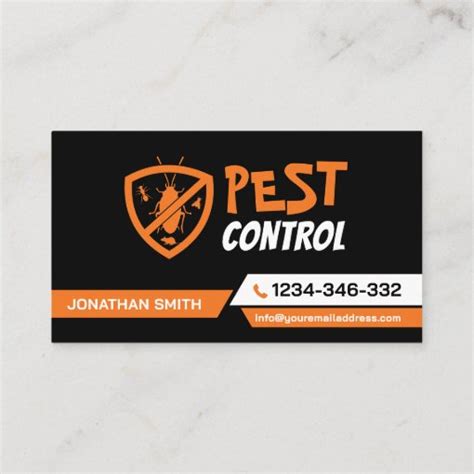 Pest Control Service Business Card Zazzle Com Pest Control Pest Control Services Best Pest Control