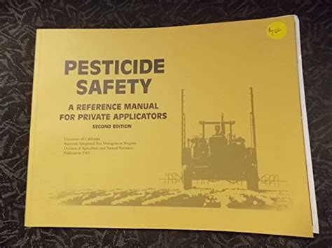 Pesticide safety a reference manual for private applicators. - Memorias del primer congreso boliviano de la ciencia del suelo.