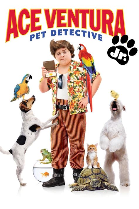Pet detective film. Zany private detective Ace Ventura, who specializes in recovering lost animals, takes on a case to find the Miami Dolphins' missing mascot. When the team's star player is kidnapped, Ace must close in on the culprits in time for the Super Bowl. 9,412 IMDb 6.9 1 h 25 min 1994. X-Ray PG-13. 