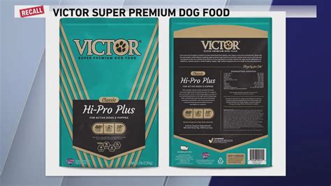 Pet food company issues recall on dog food over salmonella concerns