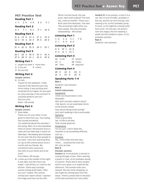 Pet practice test with answers pdf free download.  For each question, ...