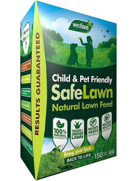 Safer Brand’s natural and pet-safe lawn fertilizer strengthens grass roots and restores lawn vitality. The organic formula greens lawns in 3-5 days without burning. It covers 5,000 sq ft, improves drought and heat resistance, and eliminates yellow spots for a thicker, greener lawn. 5.. 