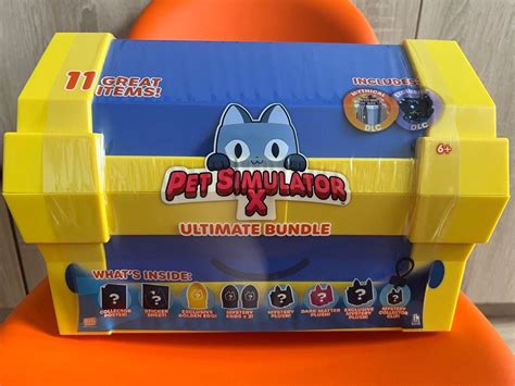 PET Simulator X - Mystery Pet Minifigure Toys with Collector Clip - Blind Bags 3 Pack and Chance of DLC Code - Surprise Collectable. 448. 100+ bought in past month. $1699. List: $24.99. FREE delivery Thu, Oct 26 on $35 of items shipped by Amazon. Or fastest delivery Mon, Oct 23. Small Business. Ages: 6 years and up. . 