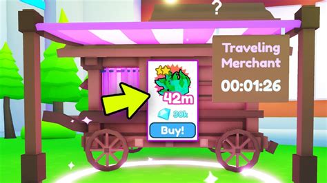 Traveling Merchant Spawn Time in Pet Simulator X. Image Source: Roblox. Traveling Merchant spawns every 50 minutes in the game at the Shop area or the Trading Plaza. Once Spawned, it stays there for ten minutes. You do not have to pay special attention to its spawn time since once it appears, you will get an alert saying “Traveling Merchant .... 