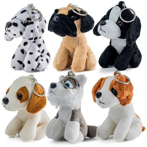 Pet stuffed animal. Characteristics: Good with children and friendly to strangers Personality: Loving, playful, gentle and social. Good watchdog. Energy Level: High Size: Medium size. Weight: 35-60 pounds Height: 20-23.5 inches. Popular Breeds: Siberian Husky Life Expectancy: 12-15 years. 