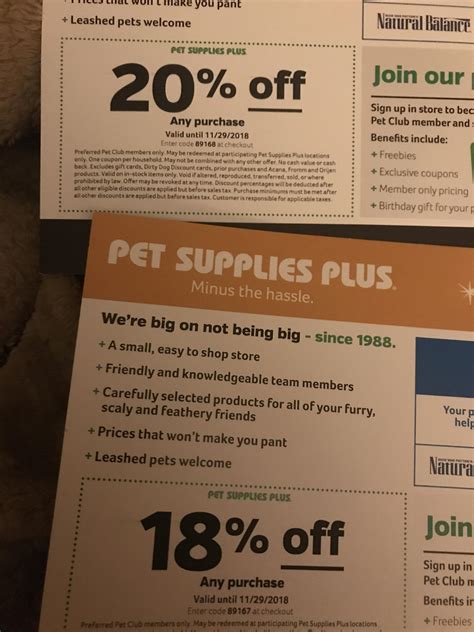 100% Success. GET DEAL. 13 Used Today. Get Extra Percentage off with petsuppliesplus.com Coupon Codes September 2023. Check out all the latest Pet Supplies Plus Coupons and Apply them for instantly Savings.