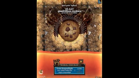 Krumblor the cookie dragon is a widget that was added in v1.9 of Cook