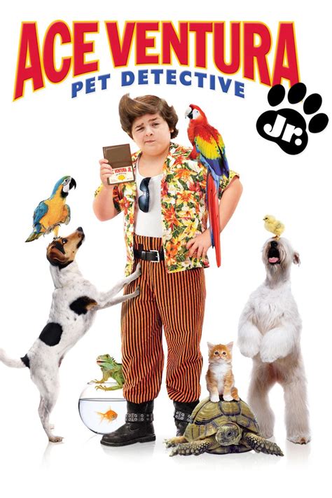 Pet ventura pet detective. 1994. PG-13. Warner Bros. 1 h 26 m. Summary He's the best there is, in fact, he's the only one there is! He's Ace Ventura Pet Detective. Jim Carrey is on the case to find the Miami Dolphins' missing mascot and quarterback Dan Marino. He goes eyeball to eyeball with a man-eating shark, stakes out the Miami Dolphins and woos and wows the … 
