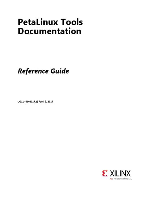 Petalinux installation guide.  Let&rsquo;s assume the installer was saved to t...