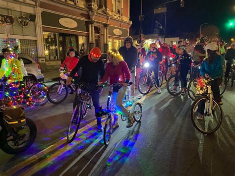 Petaluma holiday lighted bicycle parade scheduled for Friday