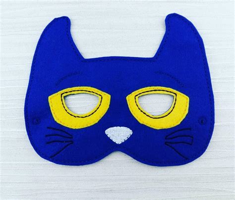 Pete The Cat Mask Printable