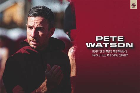 Pete Watson Named Director of Men’s & Women’s Track & Field …