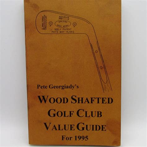 Pete georgiady s wood shafted golf club value guide. - Shimano revoshift 6 manual sl rs 41.