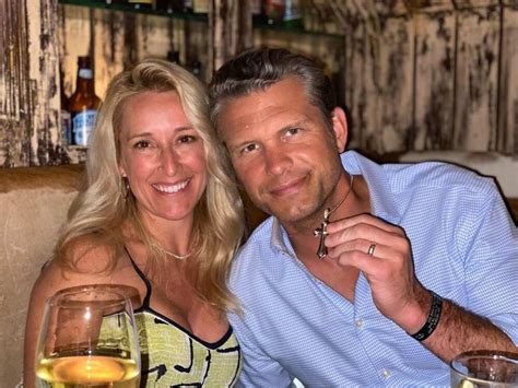 Fox News host Pete Hegseth rejected rumors that his wife was behin