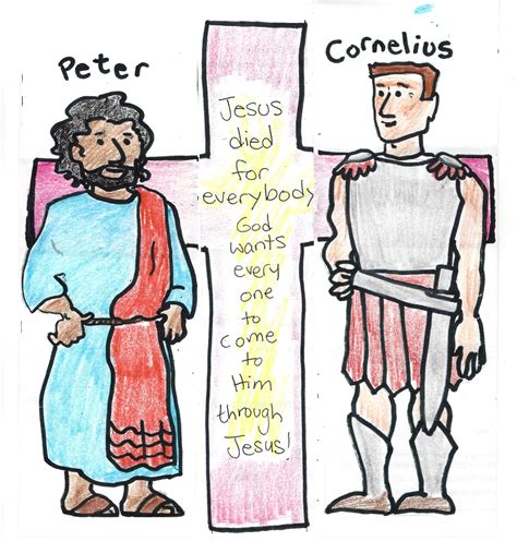 Peter And Cornelius Activity Sheets