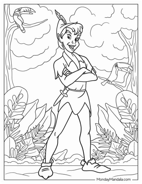 Peter Pan Coloring Page