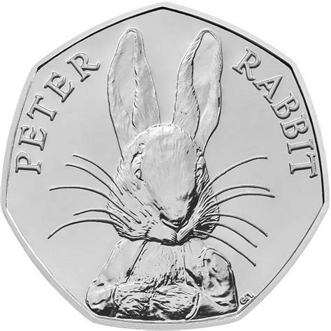 Peter Rabbit 50p Fifty Pence Coin Circulated Collectible Coin - Etsy